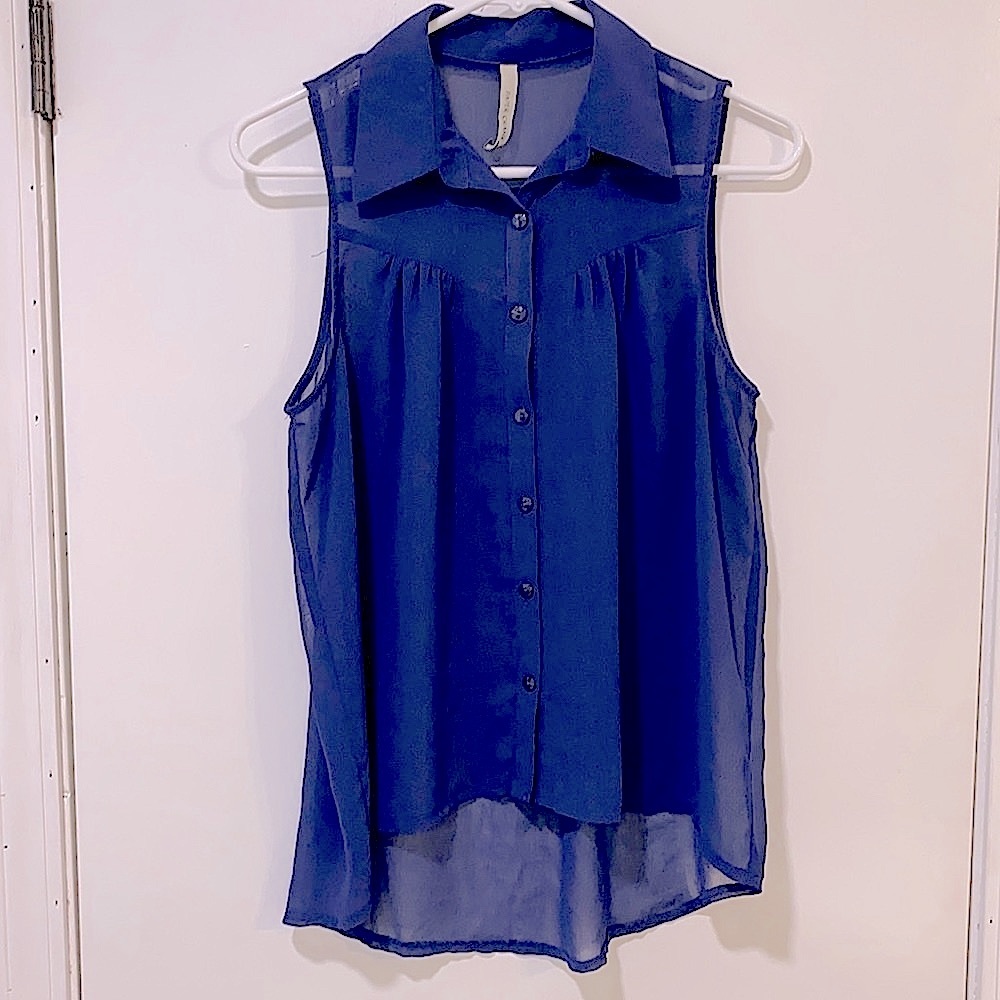 Sheer Sleeveless